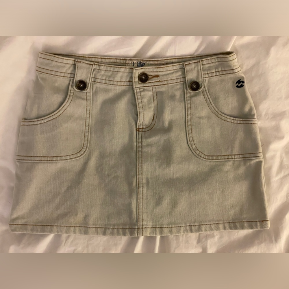 Billabong denim skirt